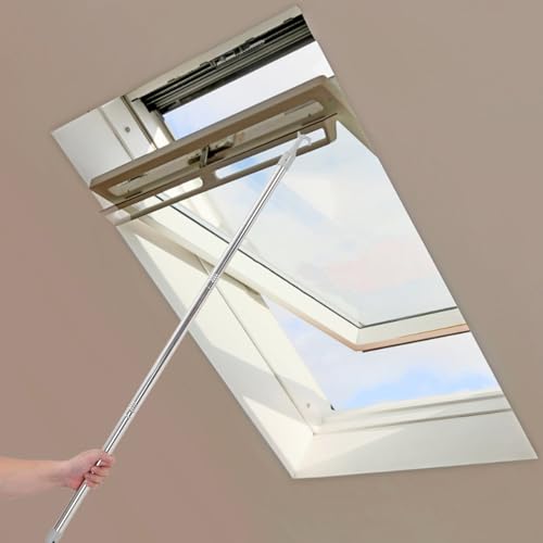 Tringle ouverture de store plissé télescopique 3.2m Uonlytech en acier - 6