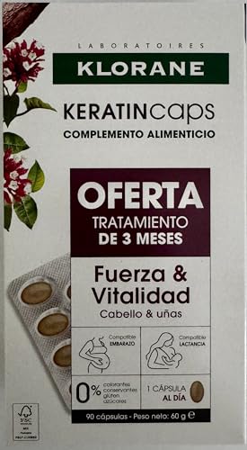 Keratincaps Cã¡Psulas Para Fortalecer Y Revitalizar El Cabello Pack 3 X 30 Cã¡Psulsa