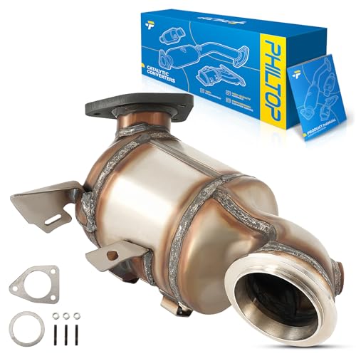 PHILTOP Front Catalytic Converter Kit Compatible with Chevrolet, Buick Cruze 2011-2015 1.4T, Encore 2013-2021 1.4T, Trax 2015-2020 1.4T, Sonic 2012-2020 1.4T, Replace# 16659 Direct-Fit (EPA Compliant)
