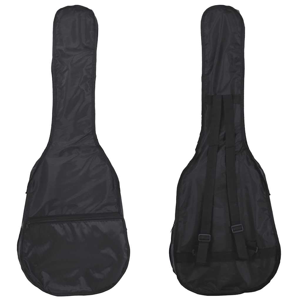 Guitarra clásica 1/2 tamaño 34 pulgadas para niños principiantes, guitarra infantil azul incluye funda, correa, púas, silbato afinador y cuerdas