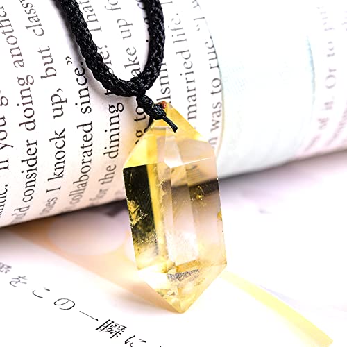 Collier Perle de Cristaux Nattuelle en quartz minéral pour homme et femme