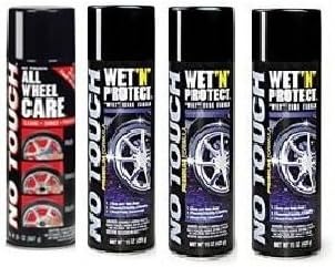 No Touch Wet N Protect Premium Tire & Wheel Care 4 Cans