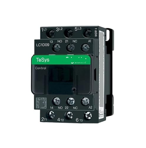 Contacteur tripolaire AC LC1D09 220V pour circuit de commande de moteur électrique