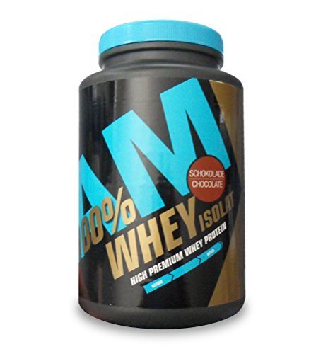 AMSPORT® High Premium Whey Protein Schokolade 700g, hochwertiges Eiweißpulver für Proteinshakes, Made in Germany