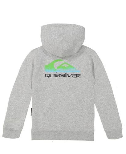 Image of Quiksilver Boys' Pullover Hoodie Sweatshirt, Soft & Comfortable Fleece, Front Pocket