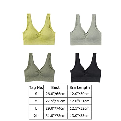 T-shirt de gym ajusté seamless vert olive, confort absolu - 4