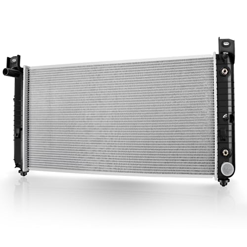 DWVO 34 Inch Core Radiator Compatible with Chevy Silverado Suburban