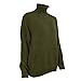 Reooly Hombre sin Capucha Hombre Sudadera Cuadros Cuello Alto Mujer Chimenea de...