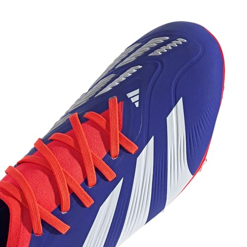 Adidas Unisex Pro Firm Ground, White/Solar Red/Lucid Blue, 5 by adidas - Image 8