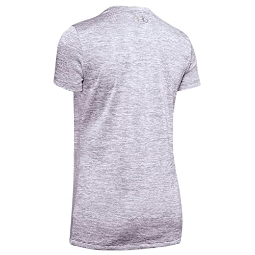 Image of Under Armour Womens Tech V-Neck Twist Short-Sleeve T-Shirt