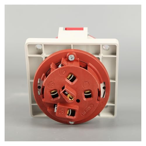 Conector industrial 63A 4P IP44 estanco contra polvo y salpicaduras 4