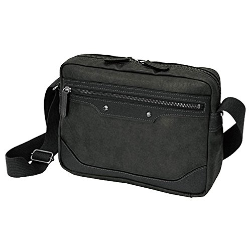 ショルダー メンズ バジェックス アカツキ ショルダーバッグ 横型 13-1069-10 ブラック メンズファッション 父の日 13-1069-10