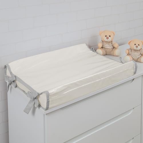 Trocador Americano Bebe Comoda Fralda Com Abas Impermeavel Anatomico Com Capa Plástica Algodão Macio