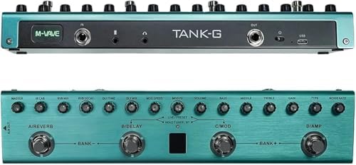 Pedal de Guitarra Multi-Efeitos, Effects Pedal guitarra Reverb De...