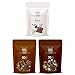 ChocZero Multi Flavor Chocolate, Sugar Free, Low Carb. No sugar alcohols, No Artificial Sweeteners. All Natural, Non_GMO- 3 Bags(Milk, 50% Dark, 70% Dark, 30 pieces)