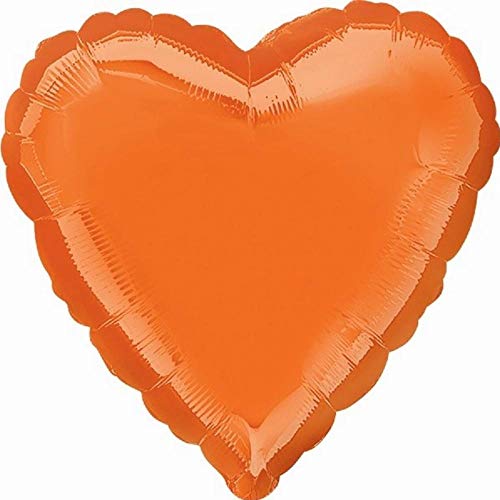 Amscan 1156301 Sd-H:Metallic Orange Heart