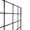Grid Panel for Retail Display Perfect Metal Grid for Any Retail Display, 2 Width x 4 Height, 3 Grids Per Carton (Black)