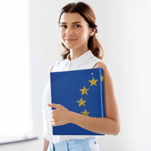Classeur 3,8 cm anti-feuilles cornées avec support écriture rigide intégré
