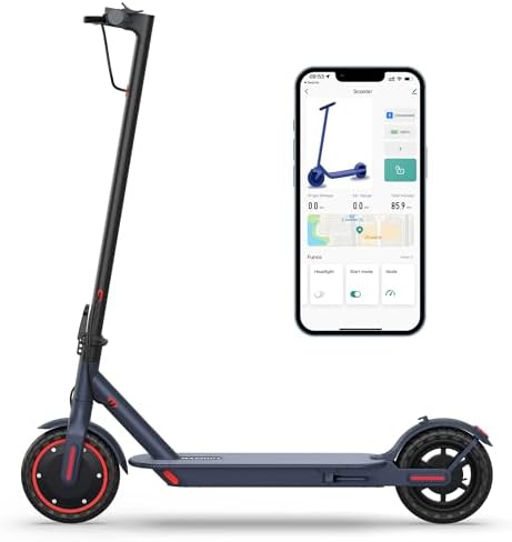 Electric Scooter for Adults, 8.5/10/14" Tires, 19/22Mph, 350W/500W Motor, 21-28 Miles Range, Folding E-Scooter with Dual Suspension,APP(V1/SPRO/MAX/PRO/X1/X1PRO)