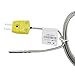 Twidec /2M with Plug Stainless Steel K-Type Sensor Probes Metal HeadProbe for Thermocouple Sensor & Meter Temperature Controller(Temperature Range:0~600°C) MT-6340-C 4x30MM