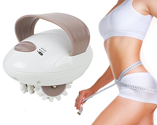 Richoose Elektrische massage-apparaat, 3D elektrisch massageapparaat, vetverbranding, ontspannen, slanke massage, gemotoriseerde cellulitis massage, gewichtsverlies