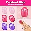 EastRock Professional 6-Pack Plastic Egg Shakers - Precision Hand Percussion for Musicians, Rhythm Training, Band Practice (Pink Purple Rose) #1