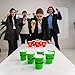 HLHLLSW 60 PCS Christmas Cup Pong Game Set - 16 Oz Red & Green Plastic Party Cups with 10 Red&Green Balls for Holiday Party Games, Family Gatherings, Christmas Party Supplies