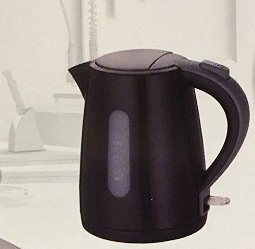 1 litros Hervidor de agua con protección contra sobrecalentamiento té Hervidor 2200 W Negro