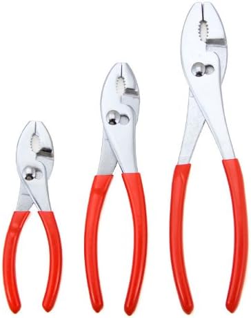 3PC SLIP JOINT PLIER SET, 6-8-10"