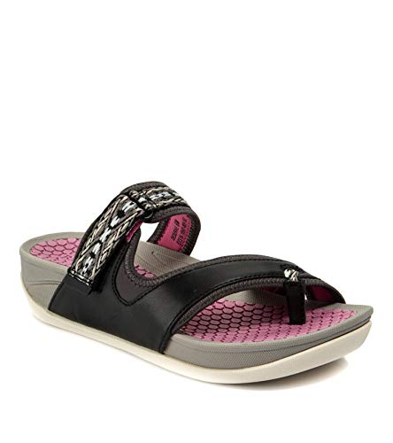 BareTraps Deserae Women s Sandals & Flip Flops Black Size 8 W (BT27119)