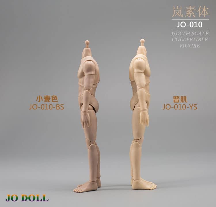 JO Doll JO-010-BS 1/12 Scale Male Body Muscle Man for 6 inch Man Action Figure Suntan Skin