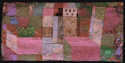 Impressions d'art Paul Klee tableau mural vintage de haute précision 60x90cm