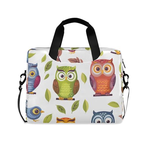 Funda para laptop búho cartoon, 13-15.6 pulgadas