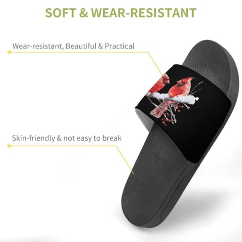 Snows Cardin-al-Birds House Sandals Non-Slip Bathroom Slippers Beach Summer Shoes for Men Women3
