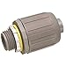 Arlington NMLT10-5 SNAP2IT Straight Connector for Liquid-Tight Conduit, Push-On Installation, 1-Inch, Non-Metallic, 5-Pack