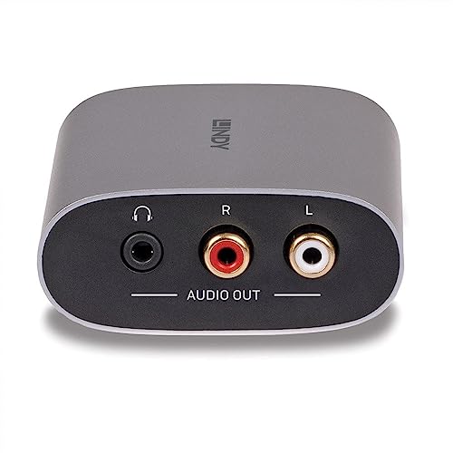 Adaptador RCA a HDMI LINDY 38363 convertidor analógico a digital plateado 6