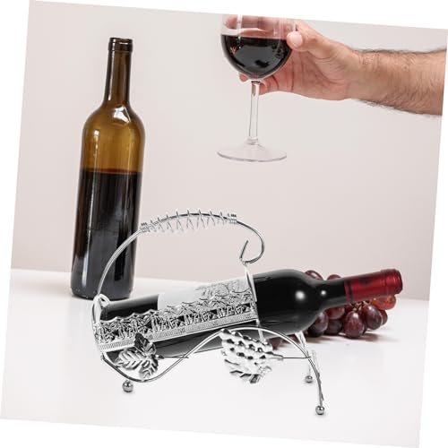 Soporte metálico para botella de vino CHILDWEET miniatura 3