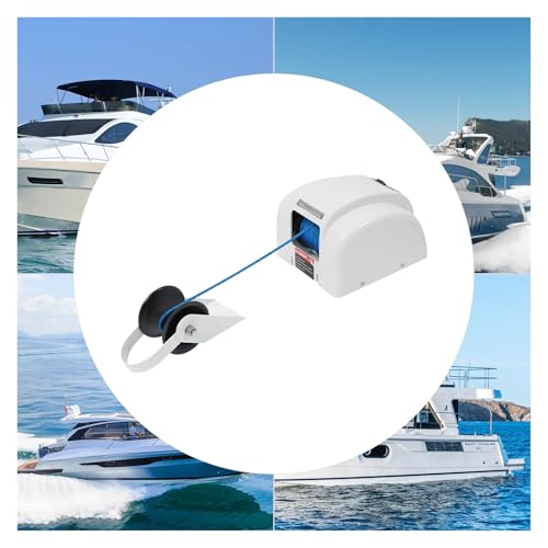 Winche Eléctrico Ancla Barco 45lbs con Control Remoto miniatura 6