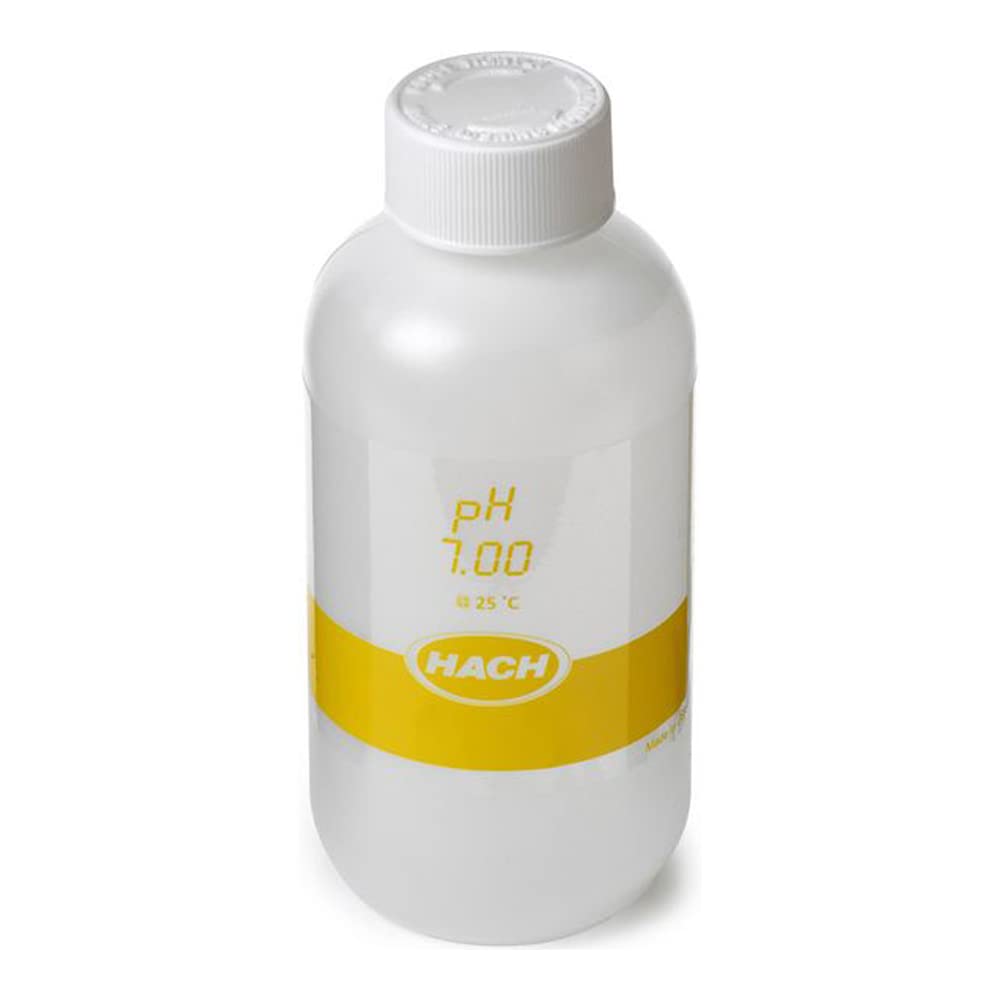 Hach LZW9464.97 Buffer Solution, pH 7.00, Cert., 250 mL