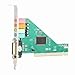 Mtlavishness Sound Card Pci Desktop Sound Card 17×13×4 Pci Sound Card Channel 4. 1 for Computer Desktop Internal Karte Stereo Surround Cmi8738 Cmi8738