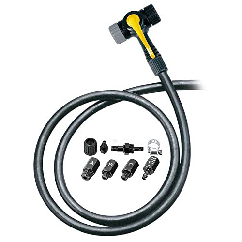 Topeak Twinhead Upgrade Kit aus Kunststoff in der Farbe Schwarz-Gelb, Maße: 5,3cm x 4,5cm x 106cm, 15711000
