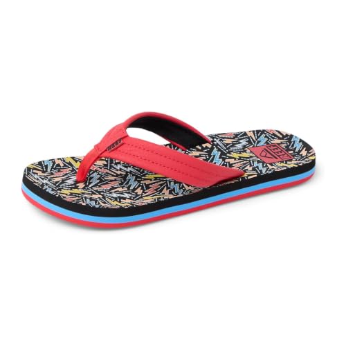 Image of REEF Boys Kids Ahi Beach Flip Flop, Soft Cushion Footbed, Water Friendly