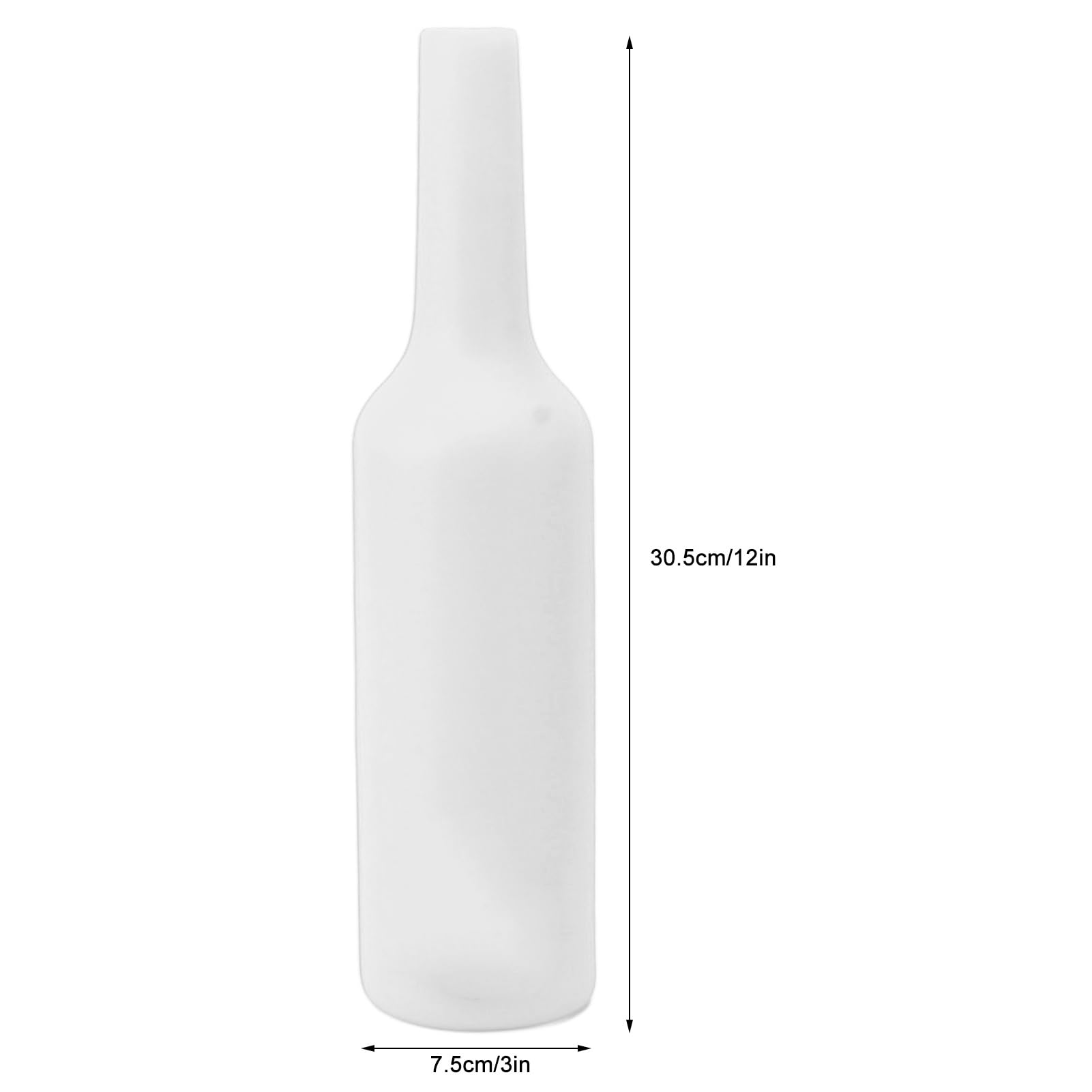 Pyhodi Flair Bottle Ensemble de Bouteilles D'entraînement pour Barman, Bouteille D'entraînement en Silicone Souple Résistant aux Chutes avec Nettoyage Facile et Toucher Confortable,