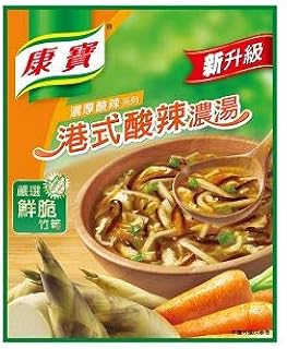 《康寶（台湾クノール）》港式酸辣濃湯(２入)（香港スタイルのサンラータン）《台湾 お土産》 … [並行輸入品]