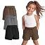Black, Light Mixed Gray, Khaki