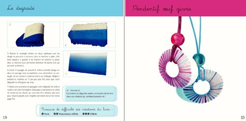 Pte polymère: design et couleurs