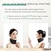 Neck Support Brace for Pain Relief, Adjustable Cervical Collar Neck Traction Device, Soft Neck Protectors Wraps for Women Men Keep Vertebrae Stable and Aligned, Cervical Spine Pressure Relief (Black)