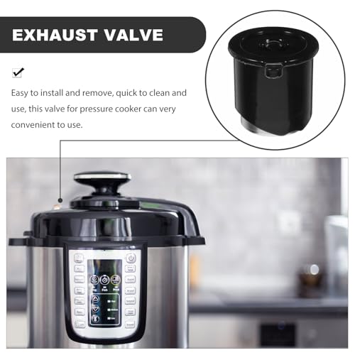 Válvula de liberación de vapor para olla a presión reemplazo mango manejable de acero inoxidable para ollas eléctricas fácil instalación y limpieza parte de seguridad miniatura 6