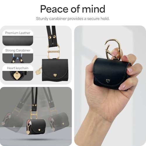 Image of Spigen Cyrill Mini Bag for Airpods 4 (2024) Case Cover - Black