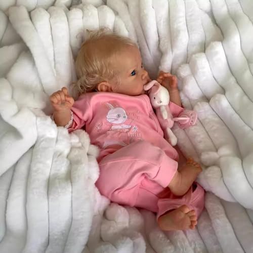 Muñeca Reborn Realista de 46 cm para Niños +3 miniatura 4